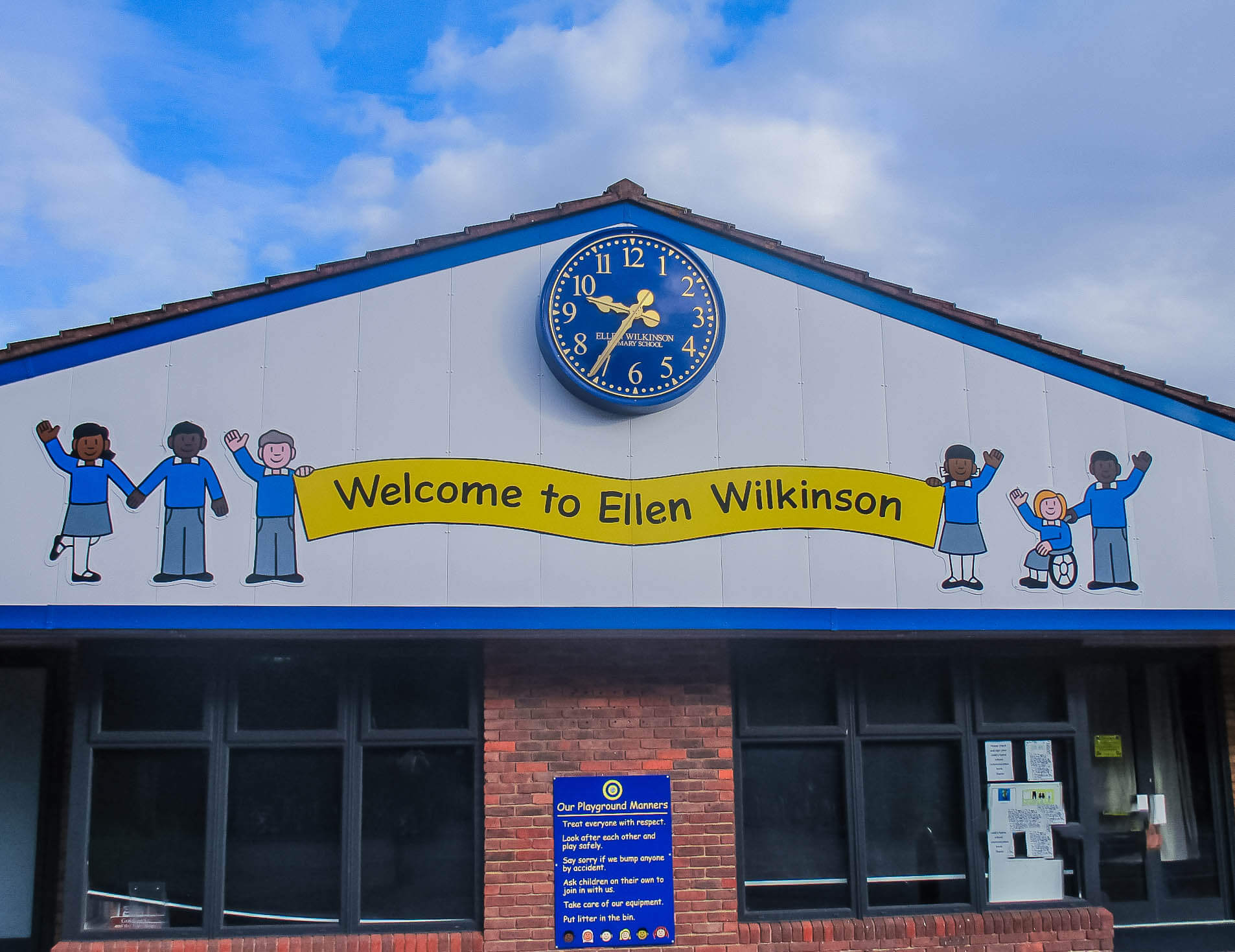 Front of Ellen Wilkinson School